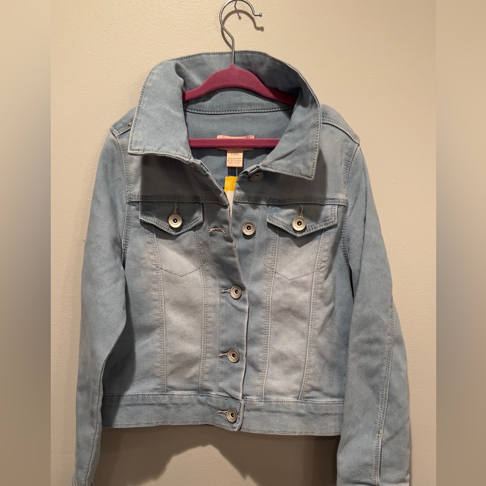 *Squeeze Light Blue Jean Jacket
